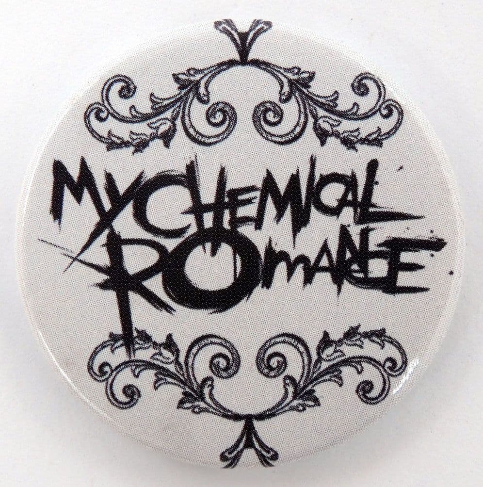 My Chemical Romance - 'Name' Large Button Badge