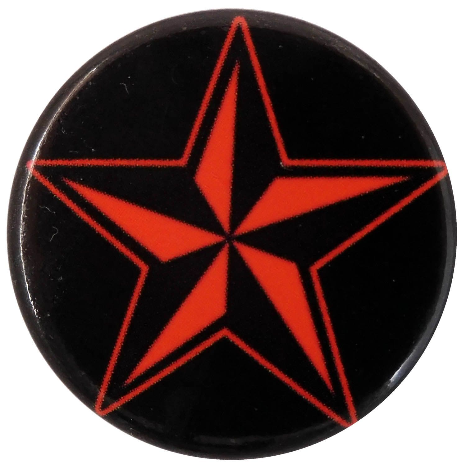 Nautical Star - Button Badge