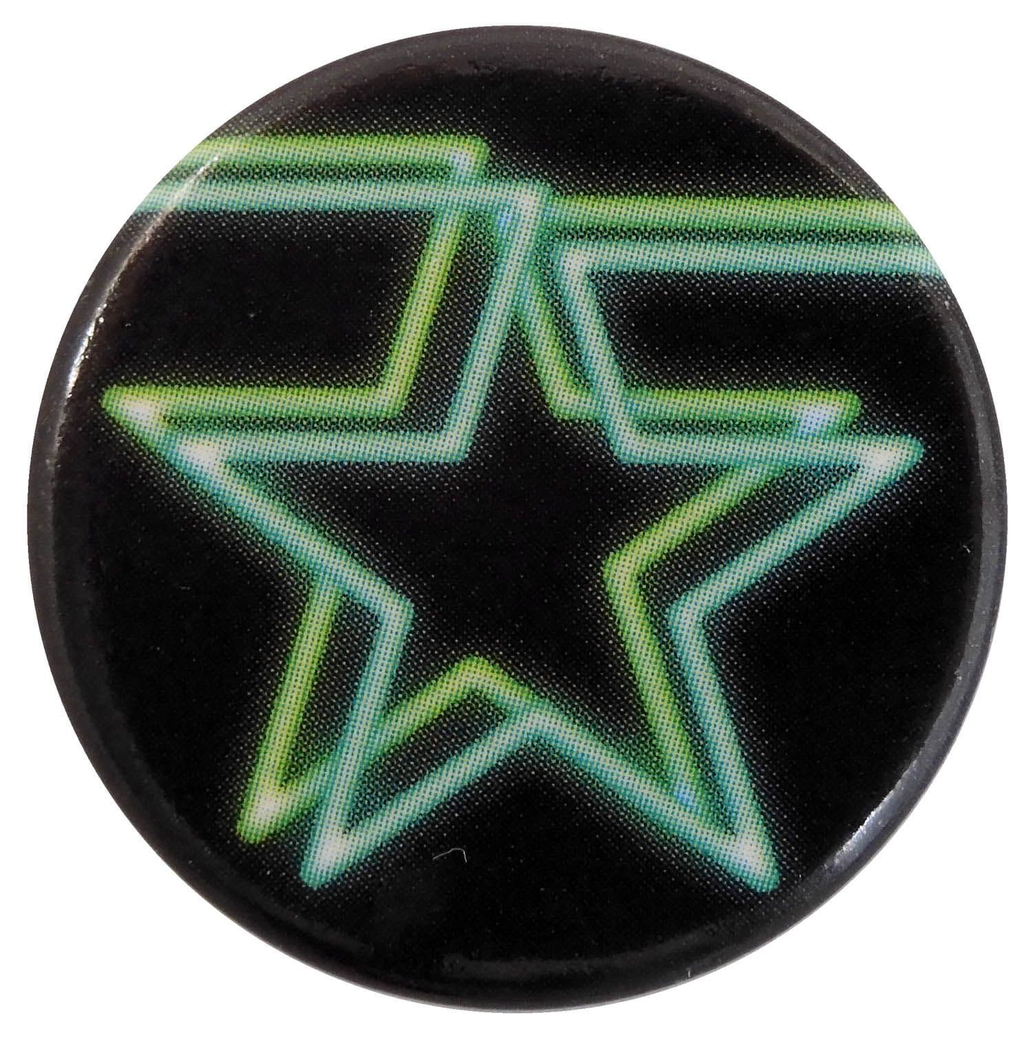 Neon Star - Button Badge