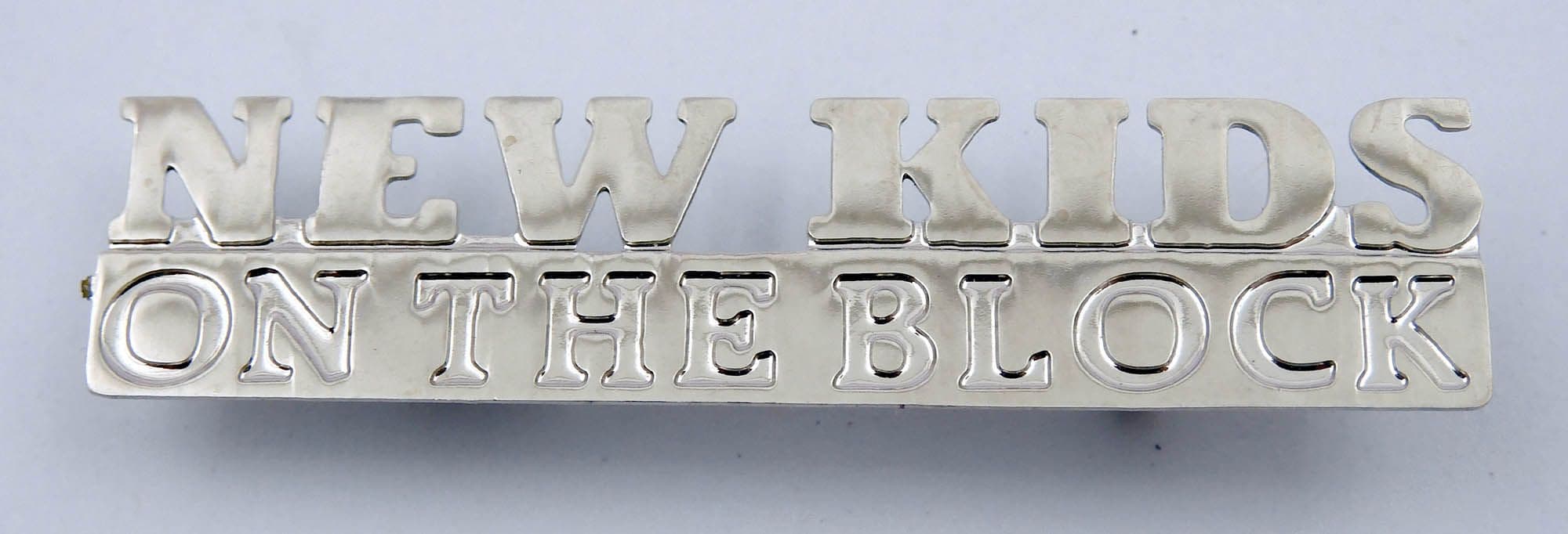 New Kids on the Block - 'Logo' Pressed Metal Badge