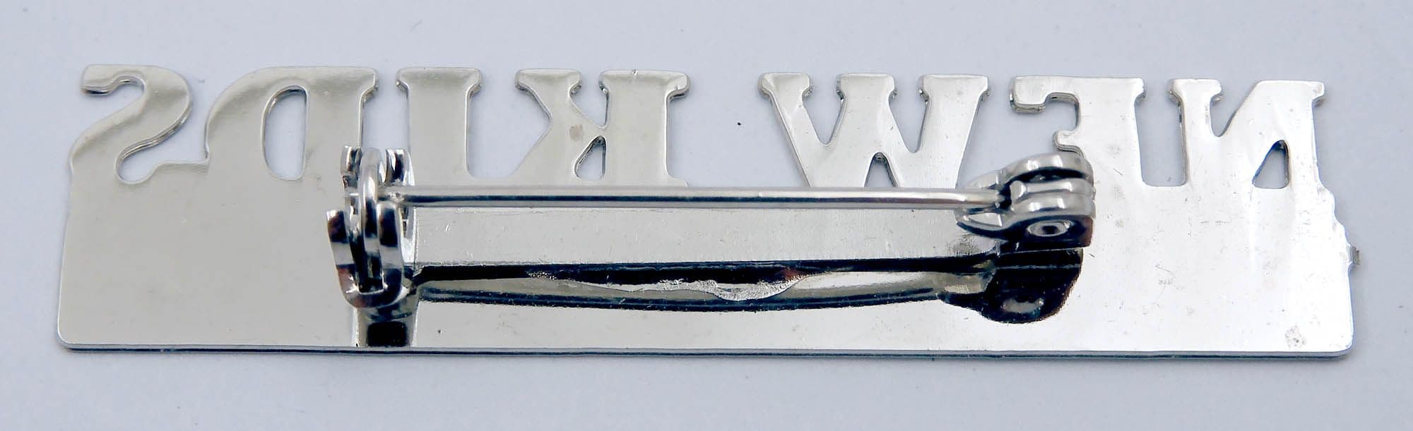 New Kids on the Block - 'Logo' Pressed Metal Badge