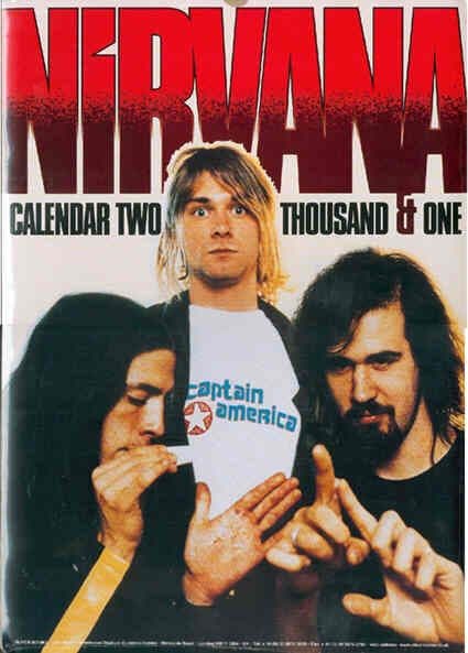 Nirvana - 2001 Calendar