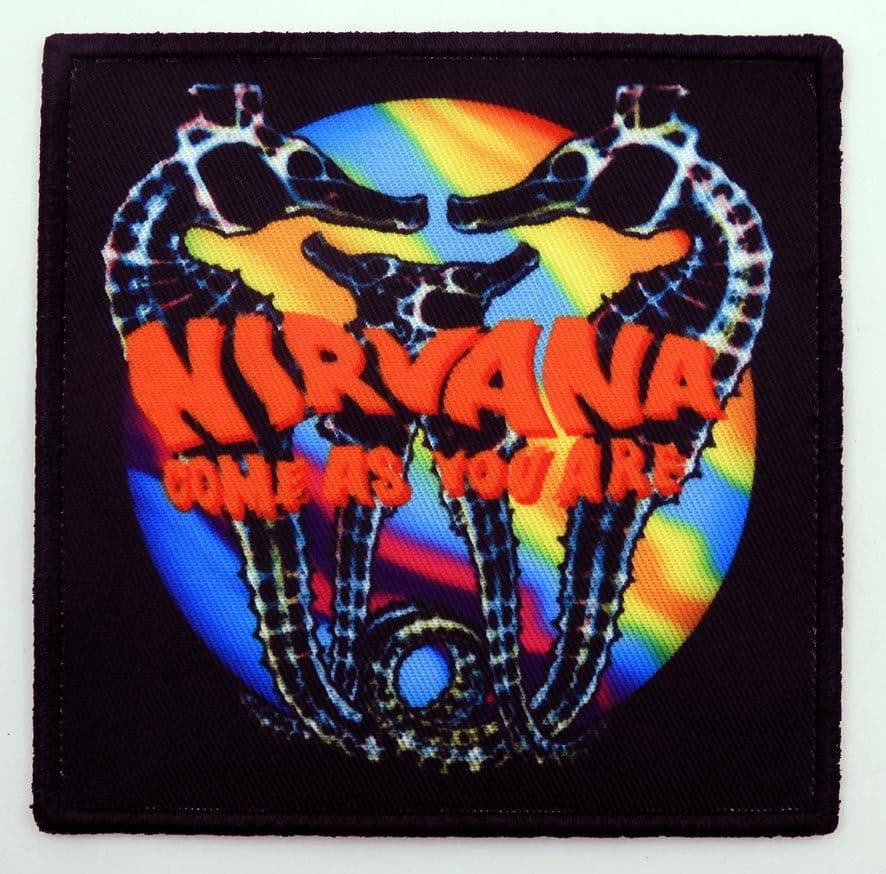 Nirvana - 'Come As You Are' Printed Patch
