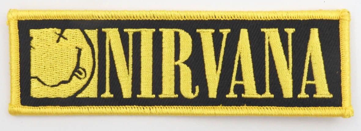 Nirvana - 'Happy Face Logo' Embroidered Patch