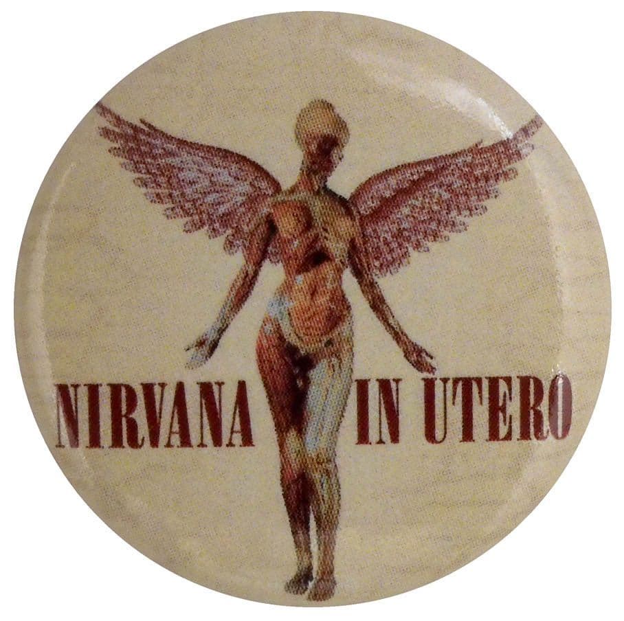 Nirvana - 'In Utero' Button Badge