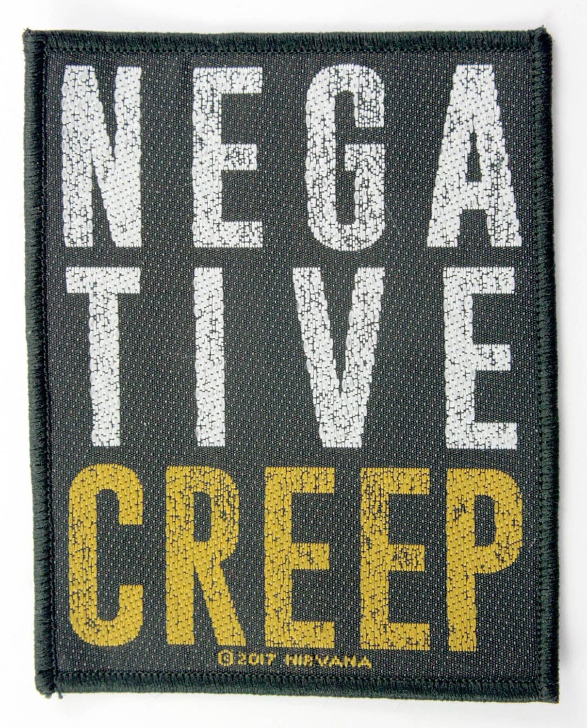 Nirvana - 'Negative Creep' Woven Patch