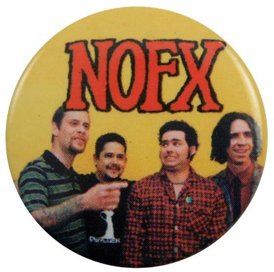 NOFX - 'Group Yellow' Button Badge