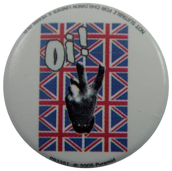Oi! - 'Fingers' Button Badge
