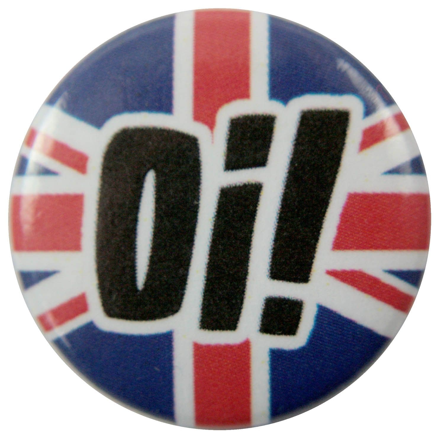 Oi! - 'Union Jack' Button Badge