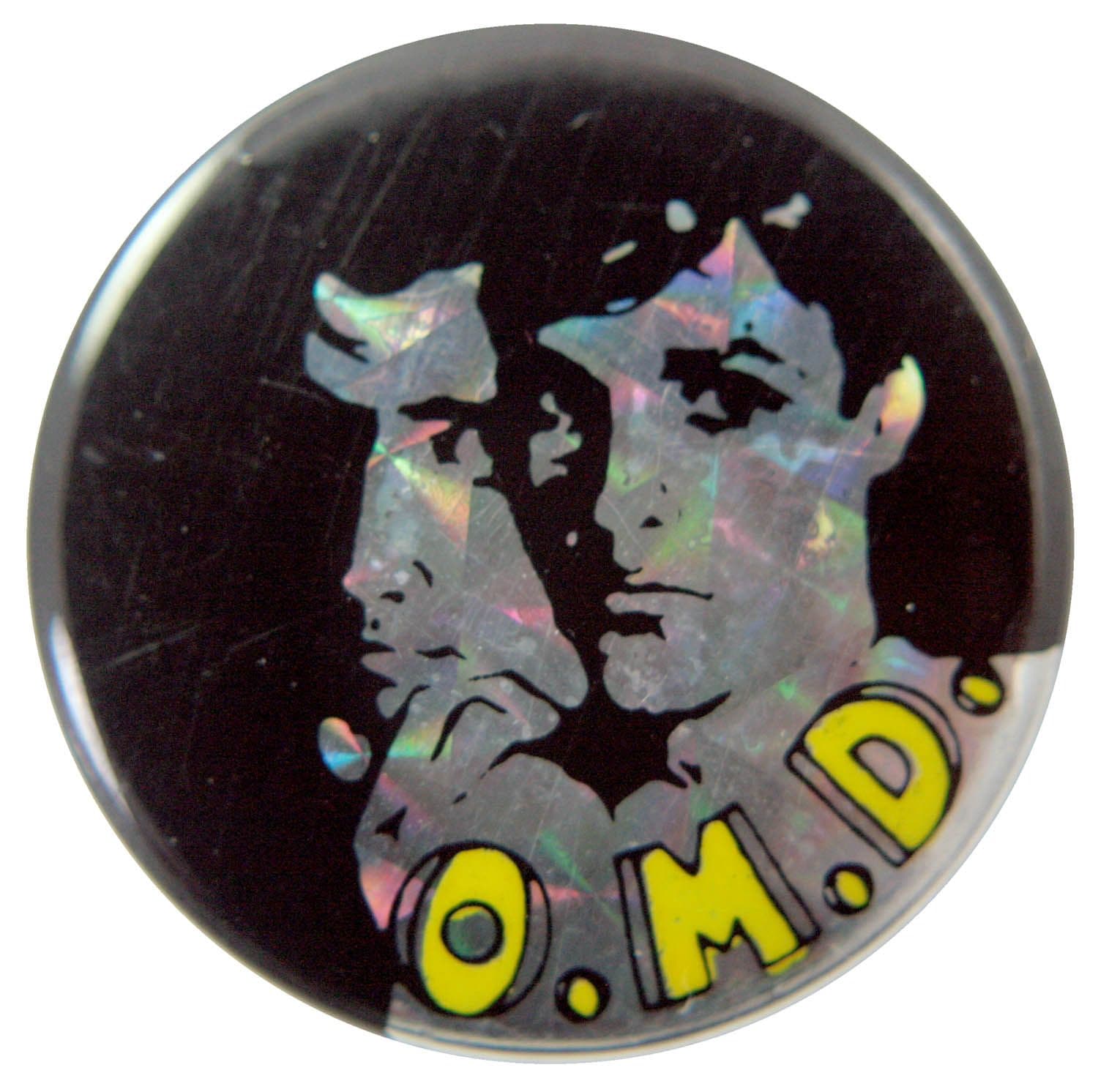 OMD - 'Group' Prismatic Button Badge