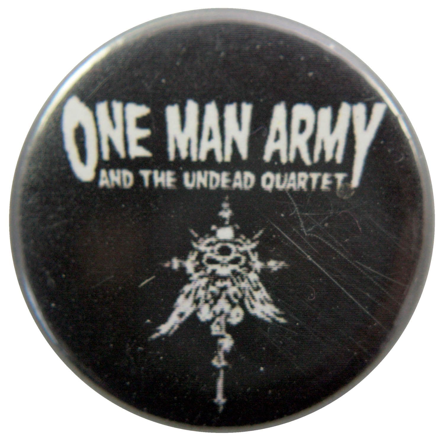 One Man Army and the Undead Quartet - 'Logo' Button Badge