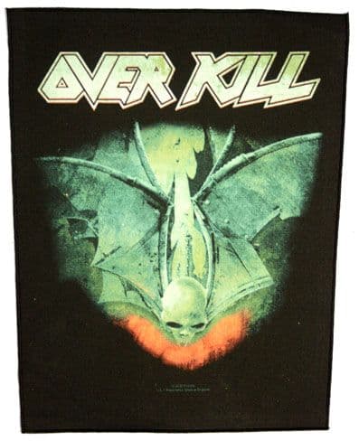Overkill - 'For Those Who Bleed' Giant Printed Backpatch