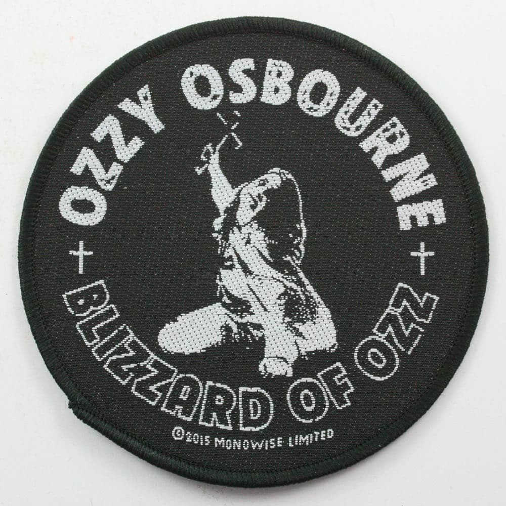 Ozzy Osbourne - 'Blizzard of Ozz' Woven Patch