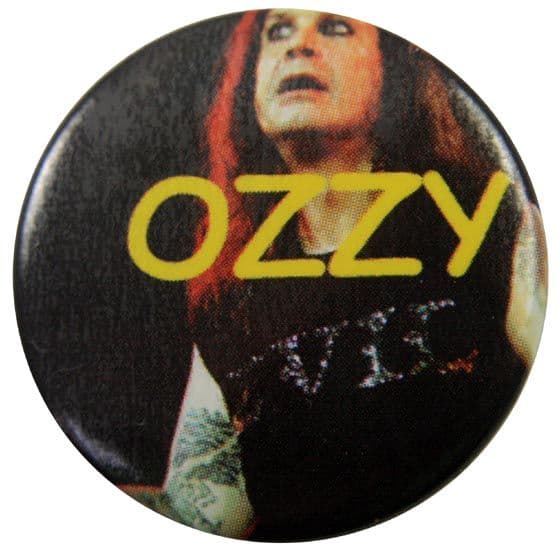 Ozzy Osbourne - 'Evil T.Shirt' Button Badge