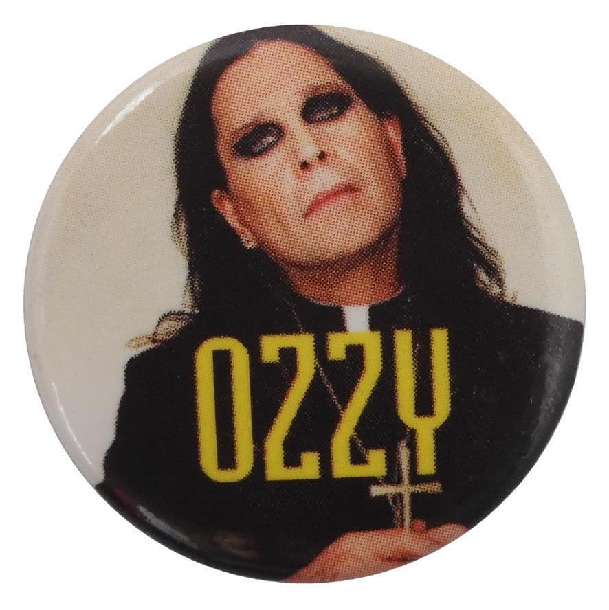 Ozzy Osbourne - 'Priest' Button Badge