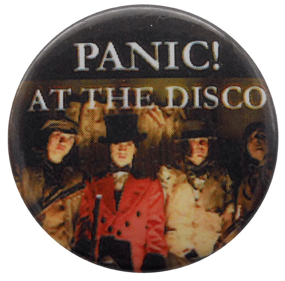 Panic! at the Disco - 'Group Hats' Button Badge