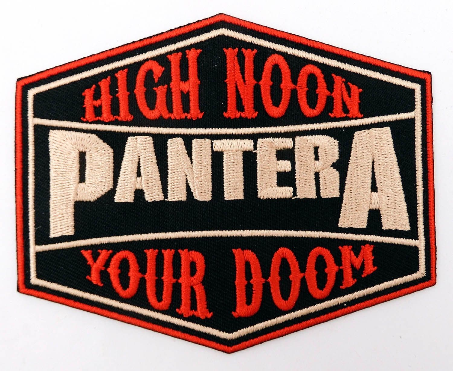 Pantera  - 'High Noon Your Doom'  Embroidered Patch
