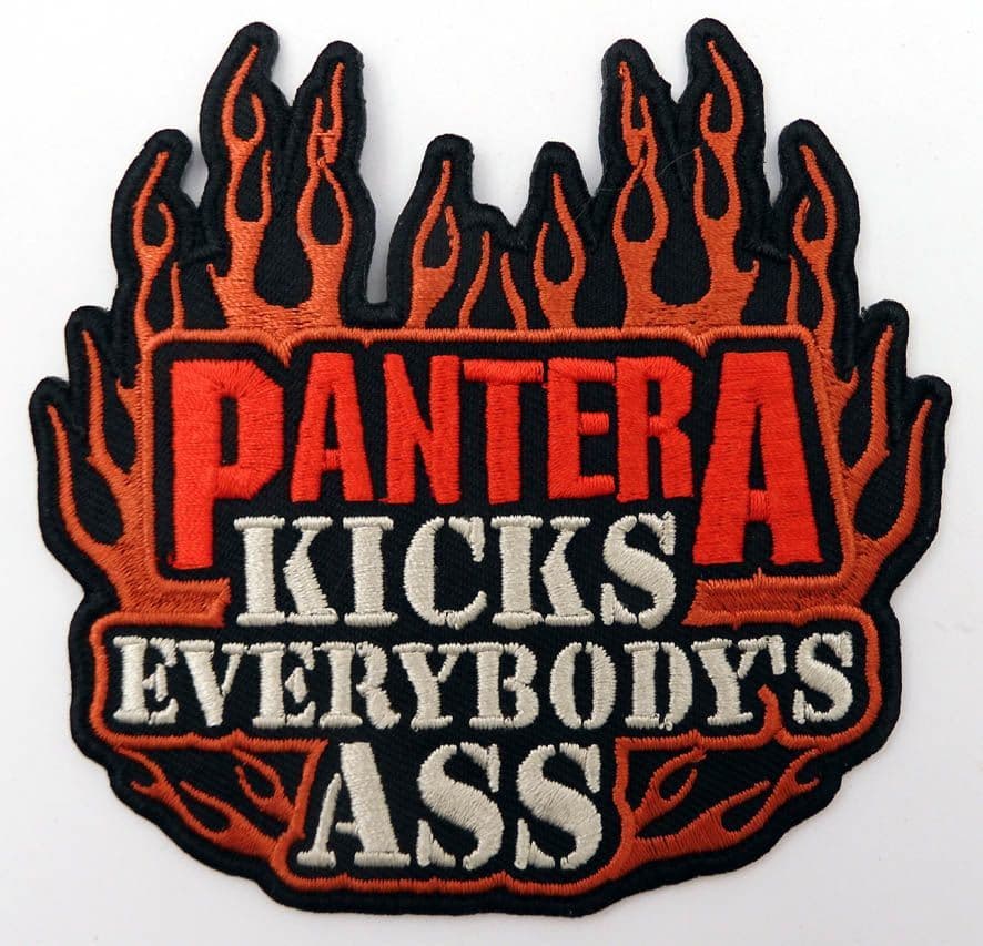Pantera  - 'Kicks Everybody's Ass' Embroidered Patch