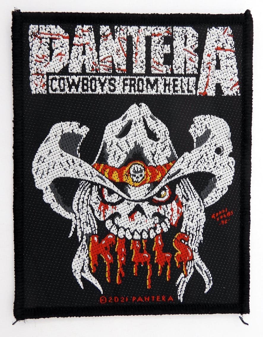 Pantera - 'Kills' Woven Patch