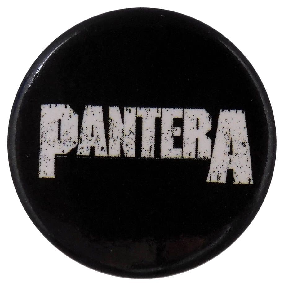 Pantera - 'Logo' Button Badge
