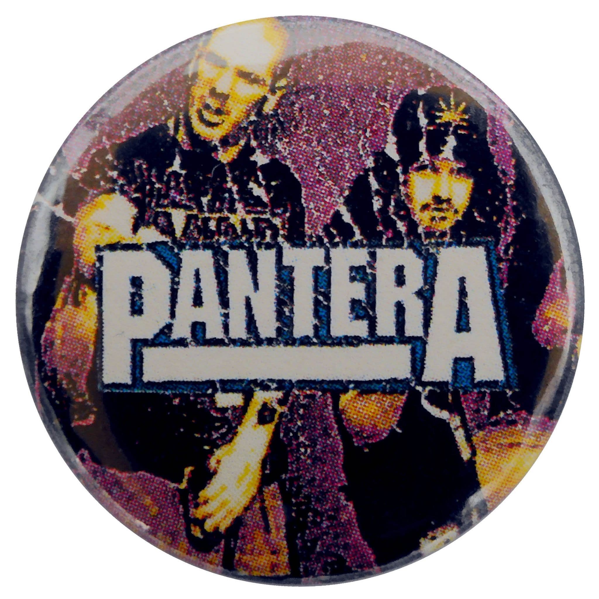 Pantera - 'Phil Purple' Button Badge