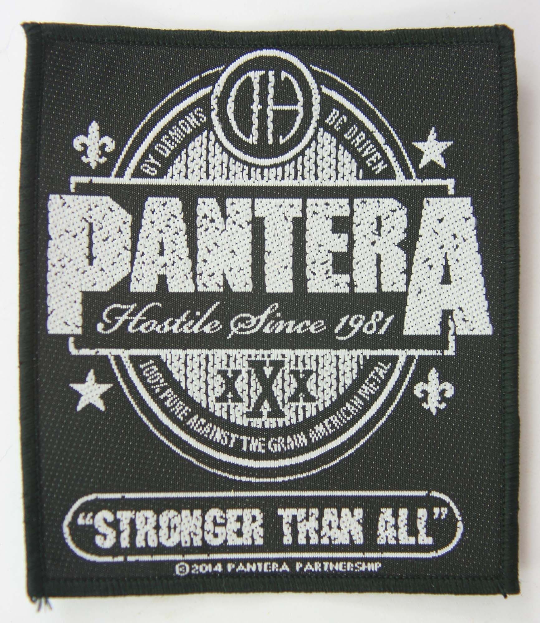 Pantera - 'Stronger Than All' Woven Patch