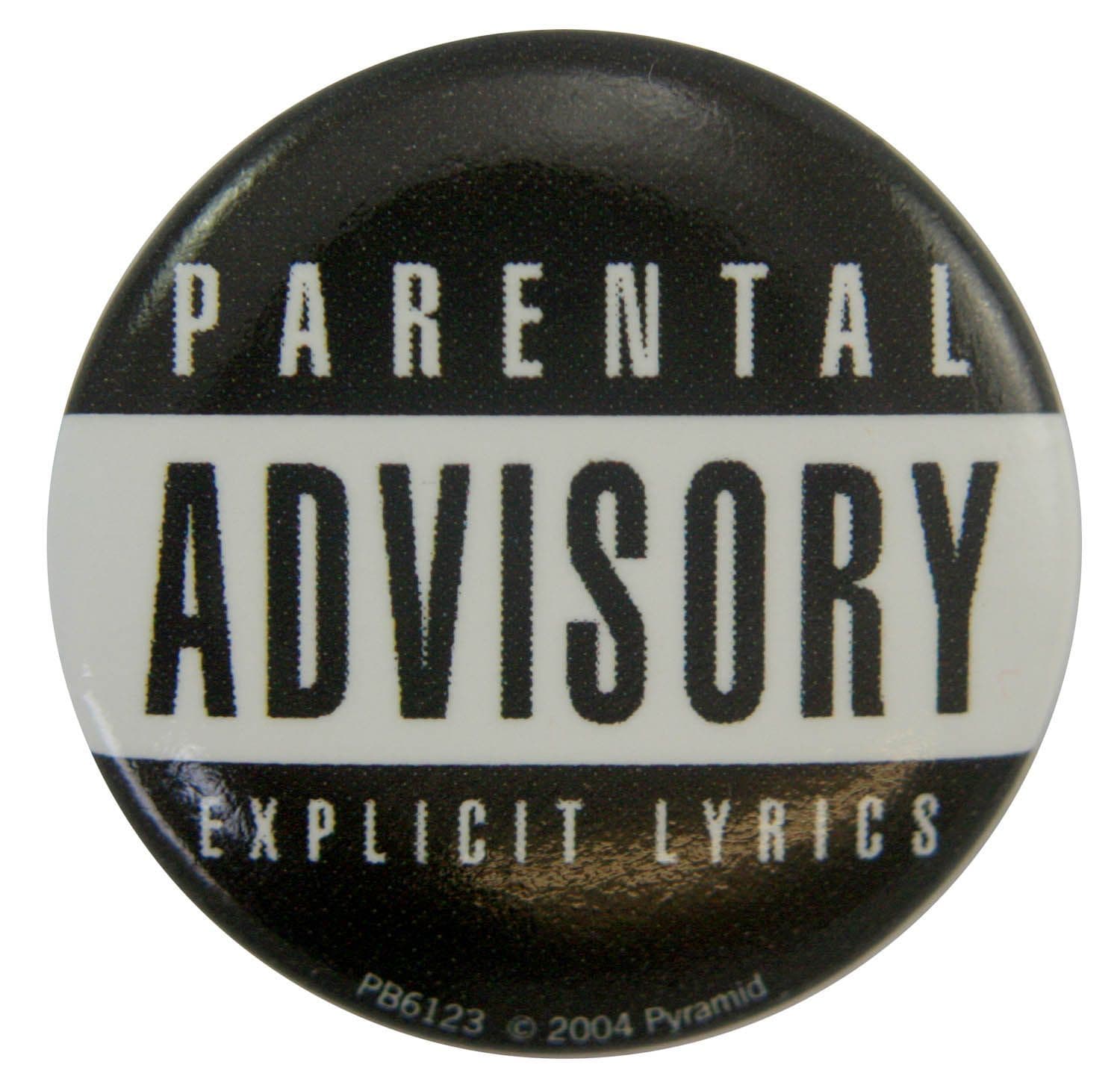 Parental Advisory - Button Badge