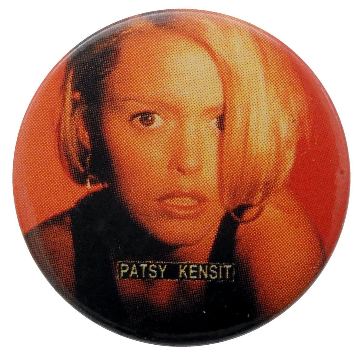 Patsy Kensit - 'Patsy Red' Button Badge