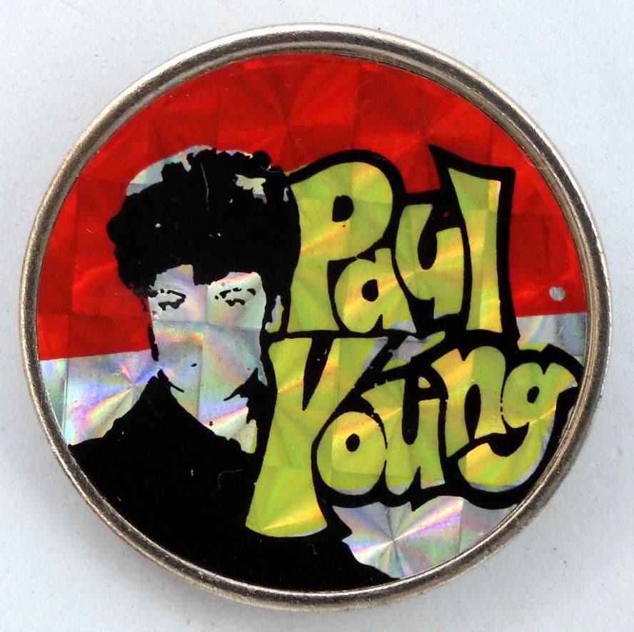 Paul Young - 'Paul' Prismatic Lapel Badge