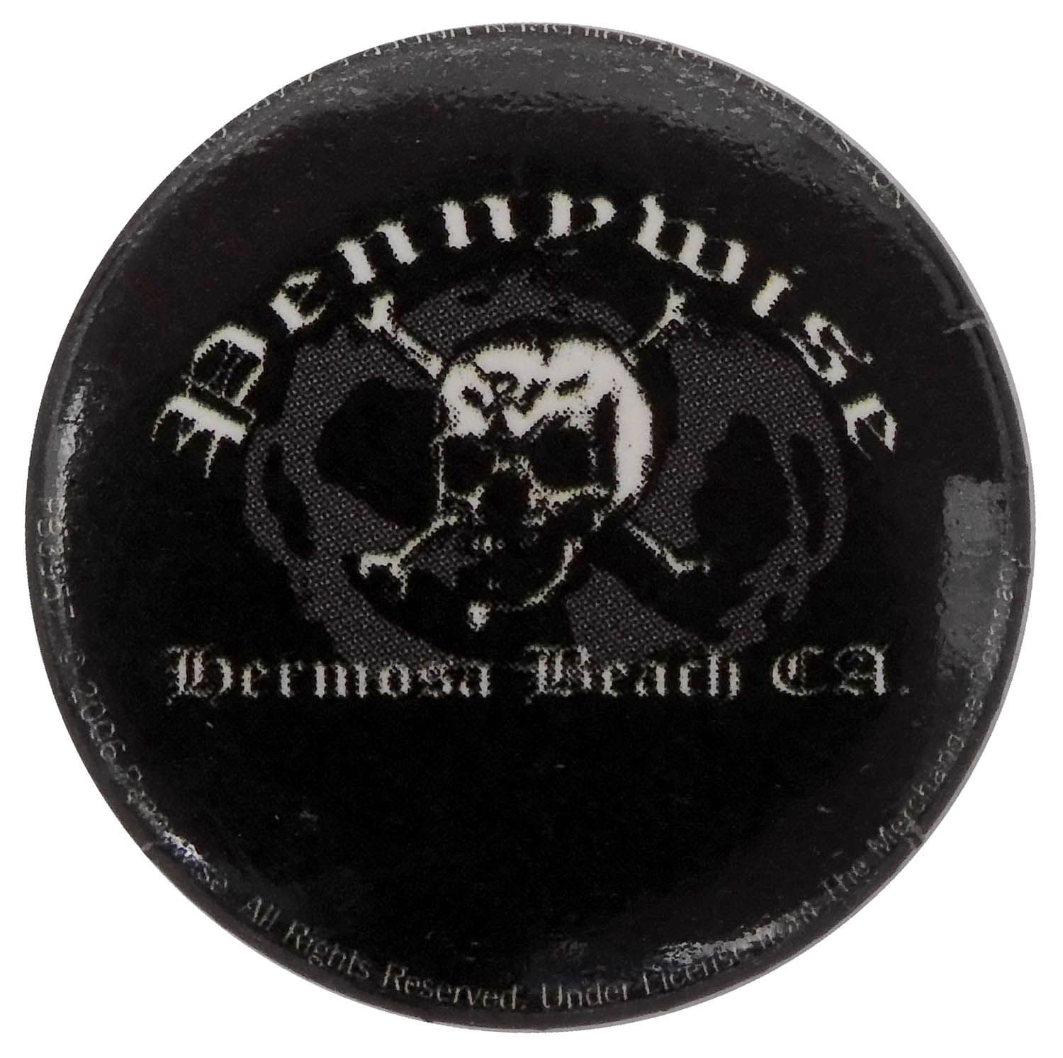 Pennywise - 'Hermosa Beach CA' Button Badge