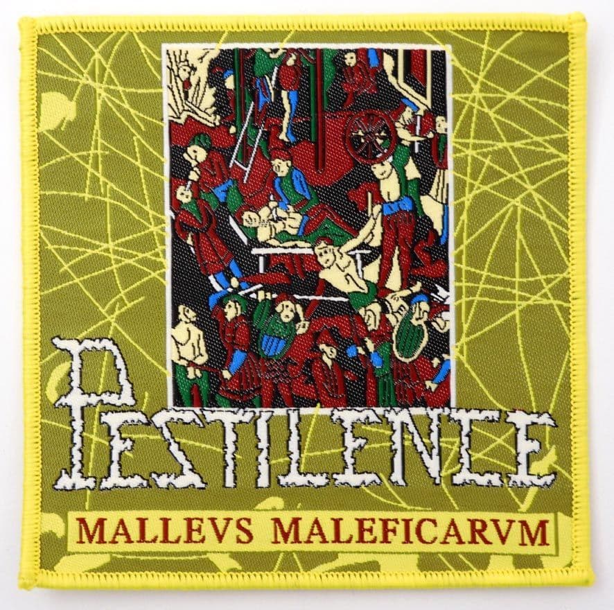Pestilence - 'Mallevs Maleficarvm' Woven Patch
