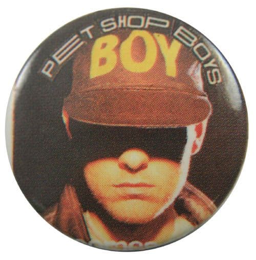 Pet Shop Boys - 'Boy Hat' Button Badge