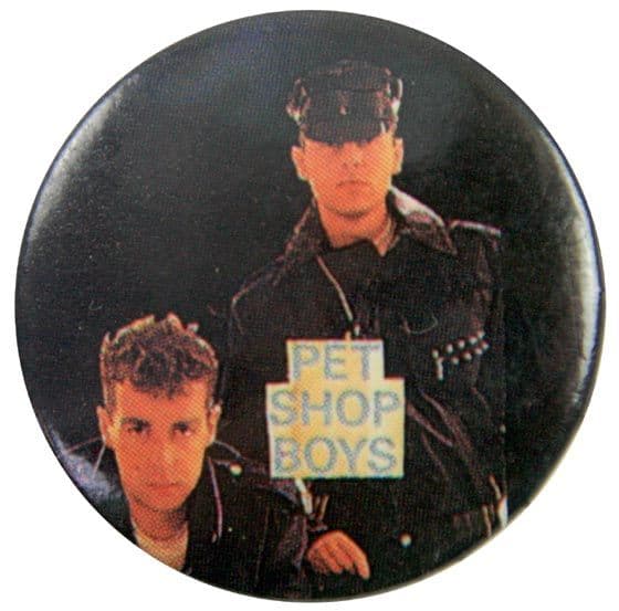 Pet Shop Boys - 'Group Black' Button Badge