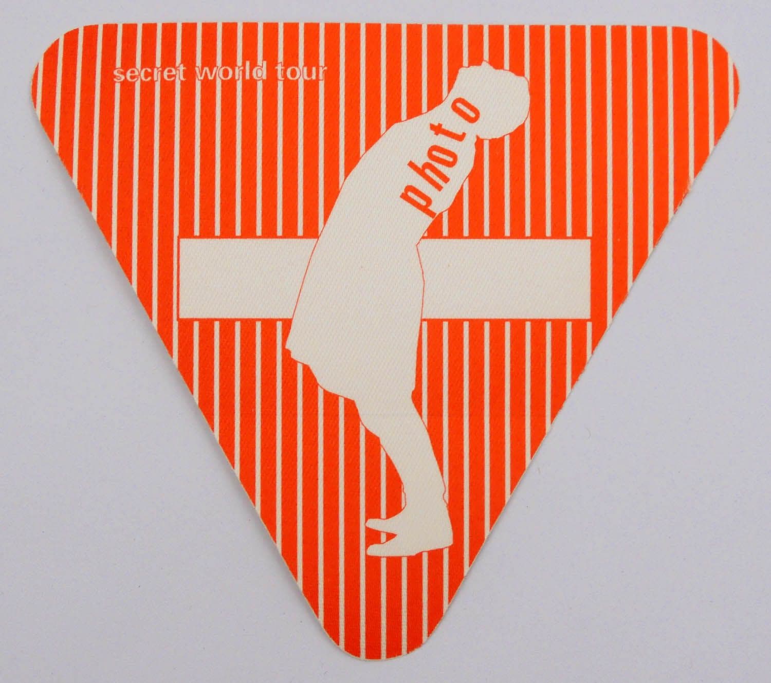 Peter Gabriel - 'Secret World Tour 1993 - Photo' Cloth OTTO Backstage Pass