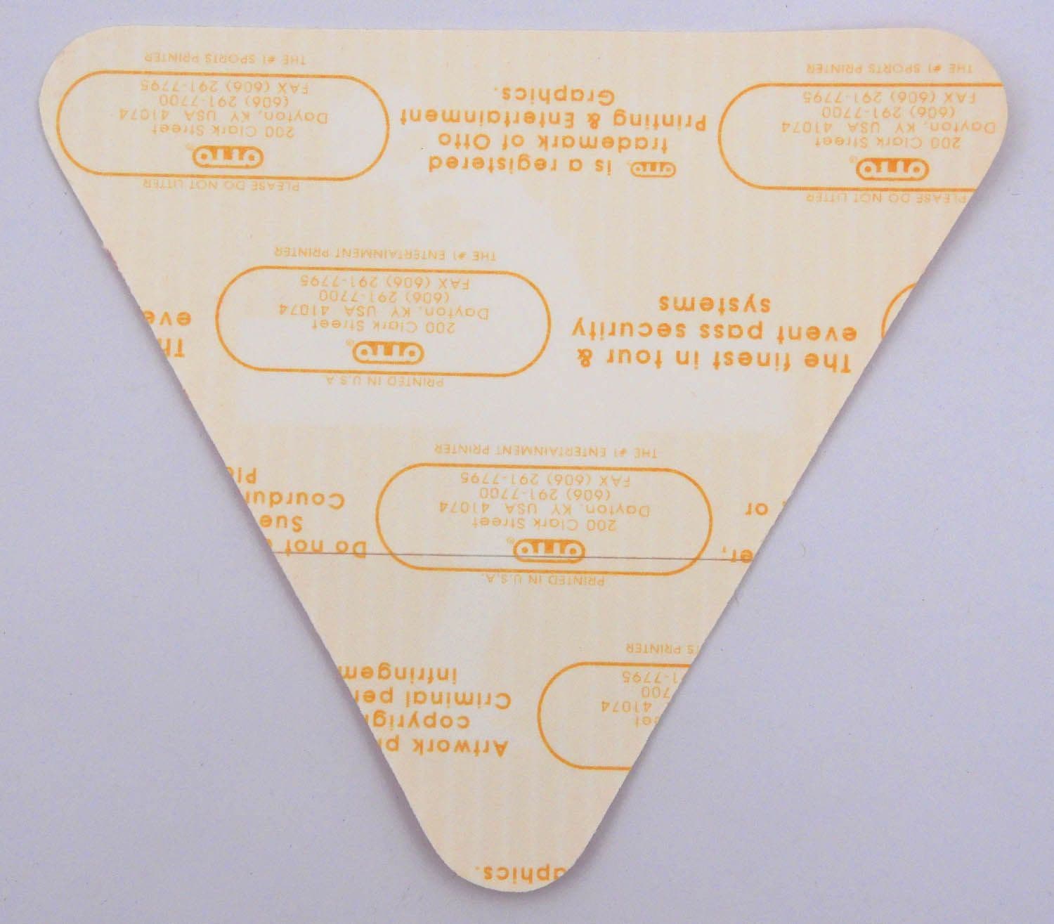 Peter Gabriel - 'Secret World Tour 1993 - Photo' Cloth OTTO Backstage Pass