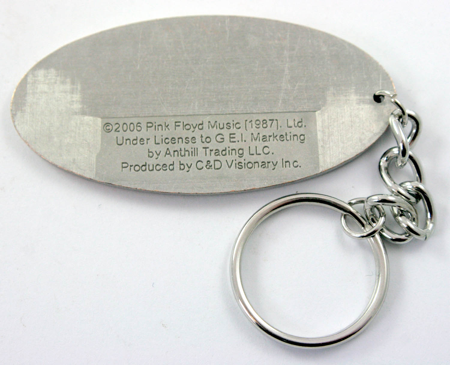 Pink Floyd - 'Dark Side of the Moon' Enamelled Metal Keyring