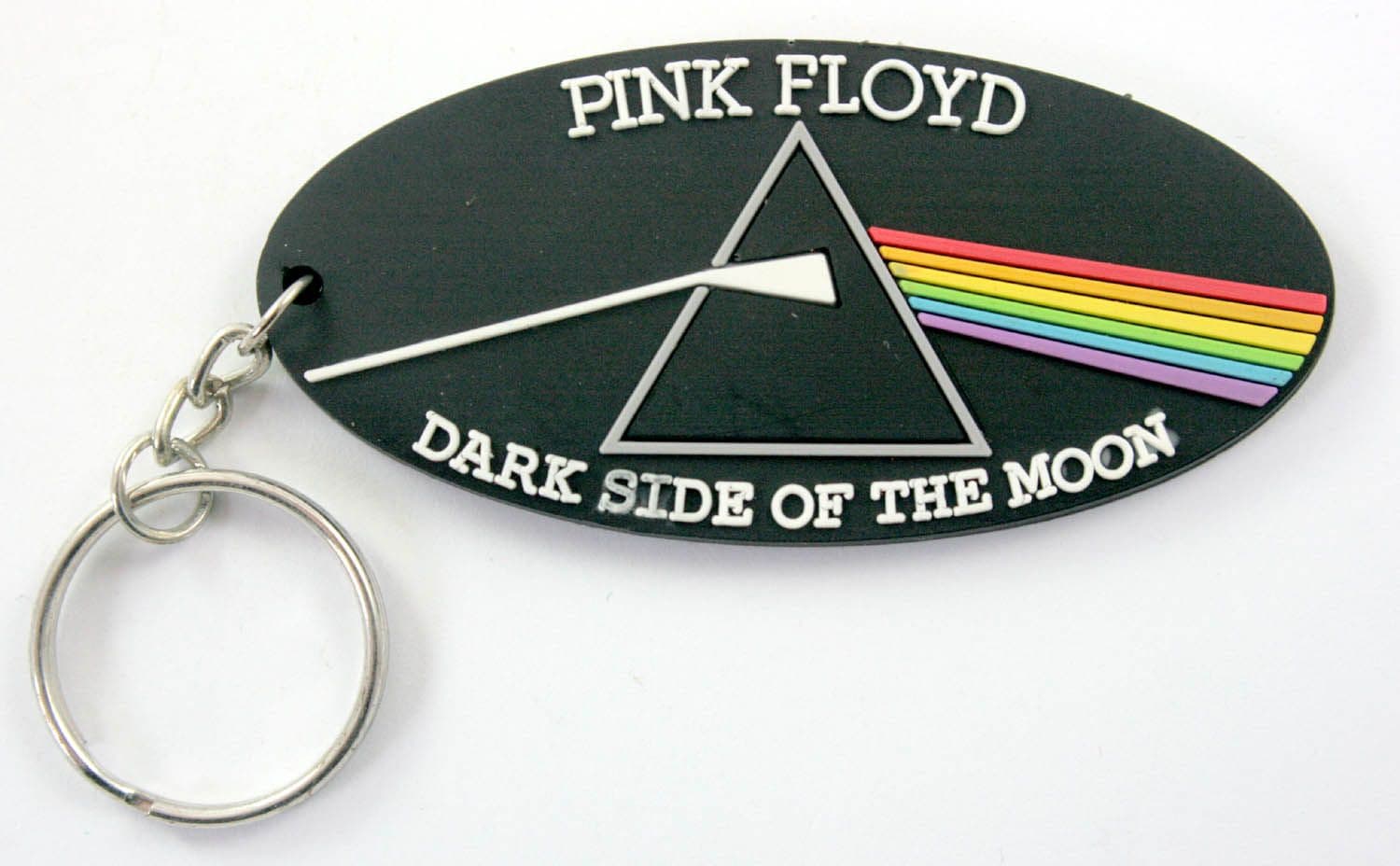 Pink Floyd - 'Dark Side of the Moon' Rubber Keyring