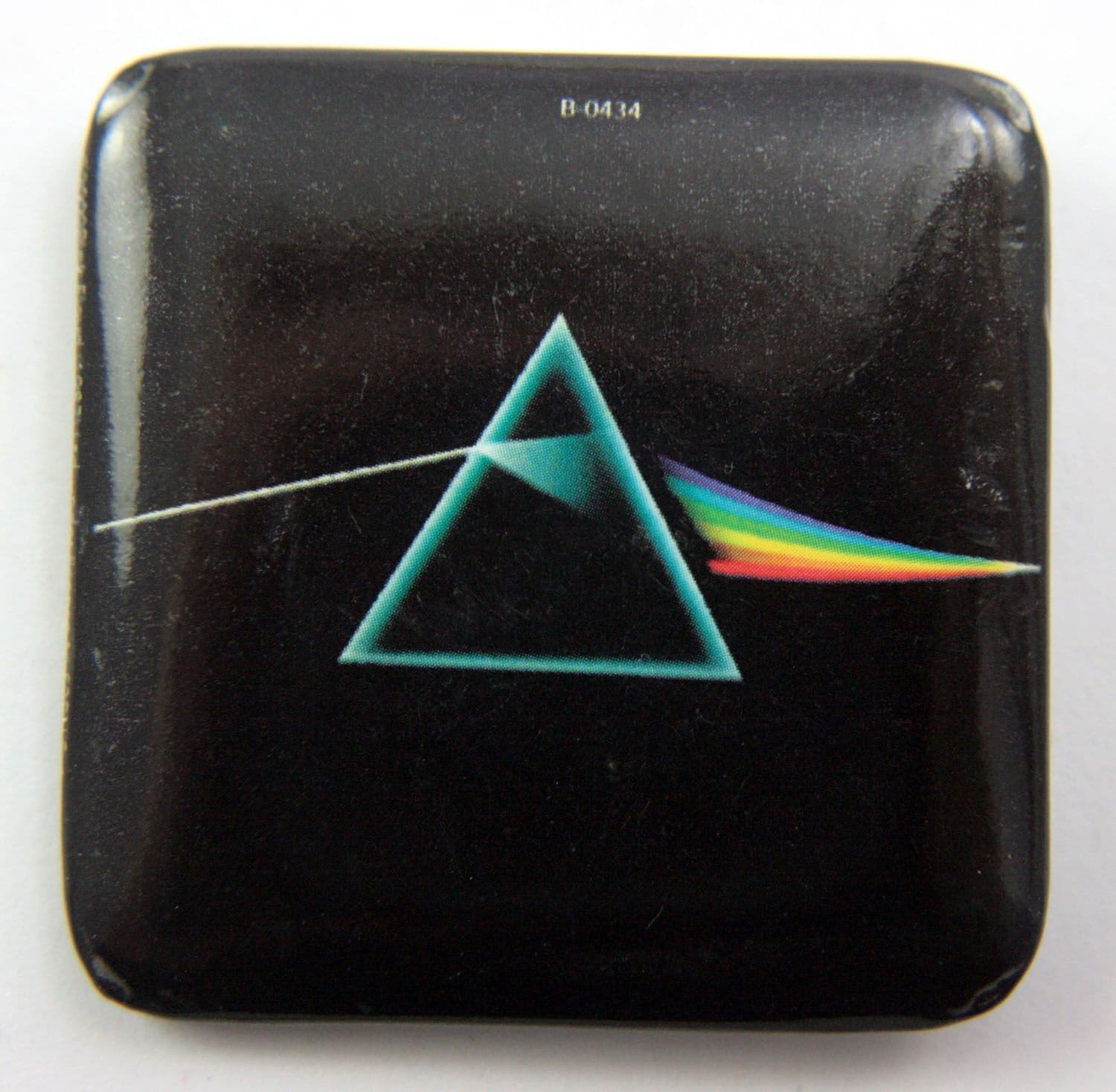 Pink Floyd - 'Dark Side of the Moon' Square Plastic Badge