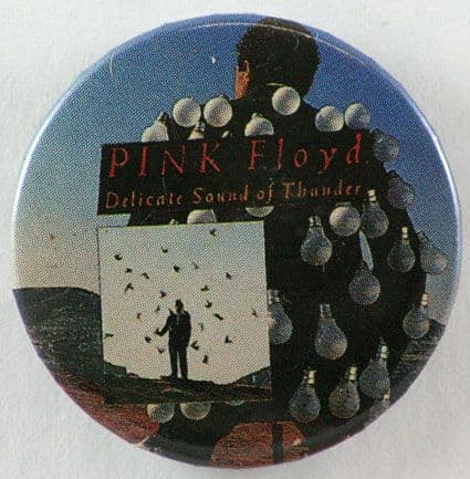 Pink Floyd - 'Delicate Sound of Thunder' 32mm Badge