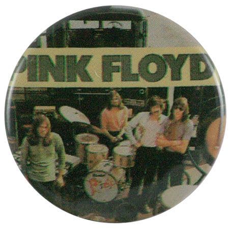 Pink Floyd - 'Group Drums' Button Badge