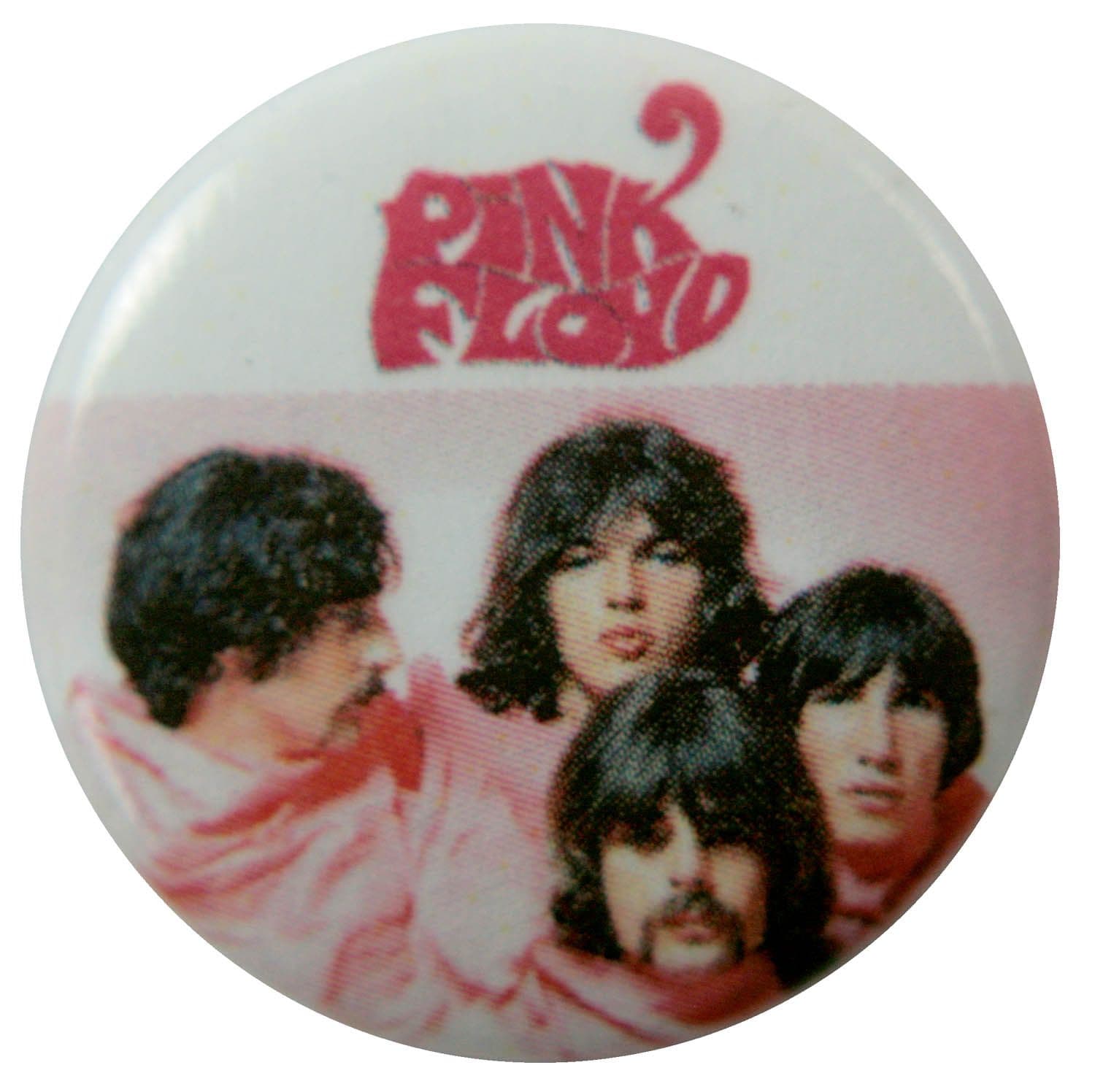 Pink Floyd - 'Group Pink' Button Badge