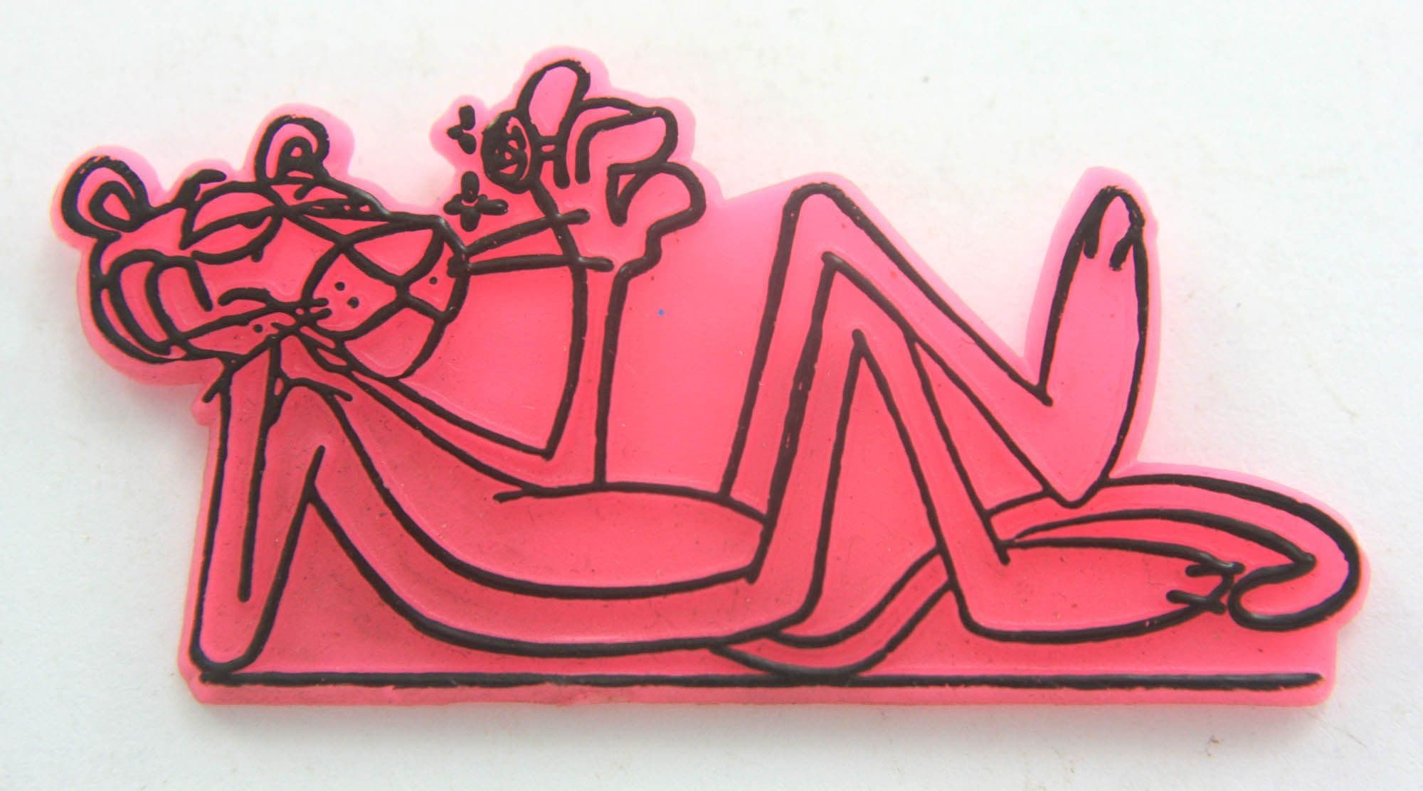 Pink Panther - 'Pink Panther' Plastic Badge