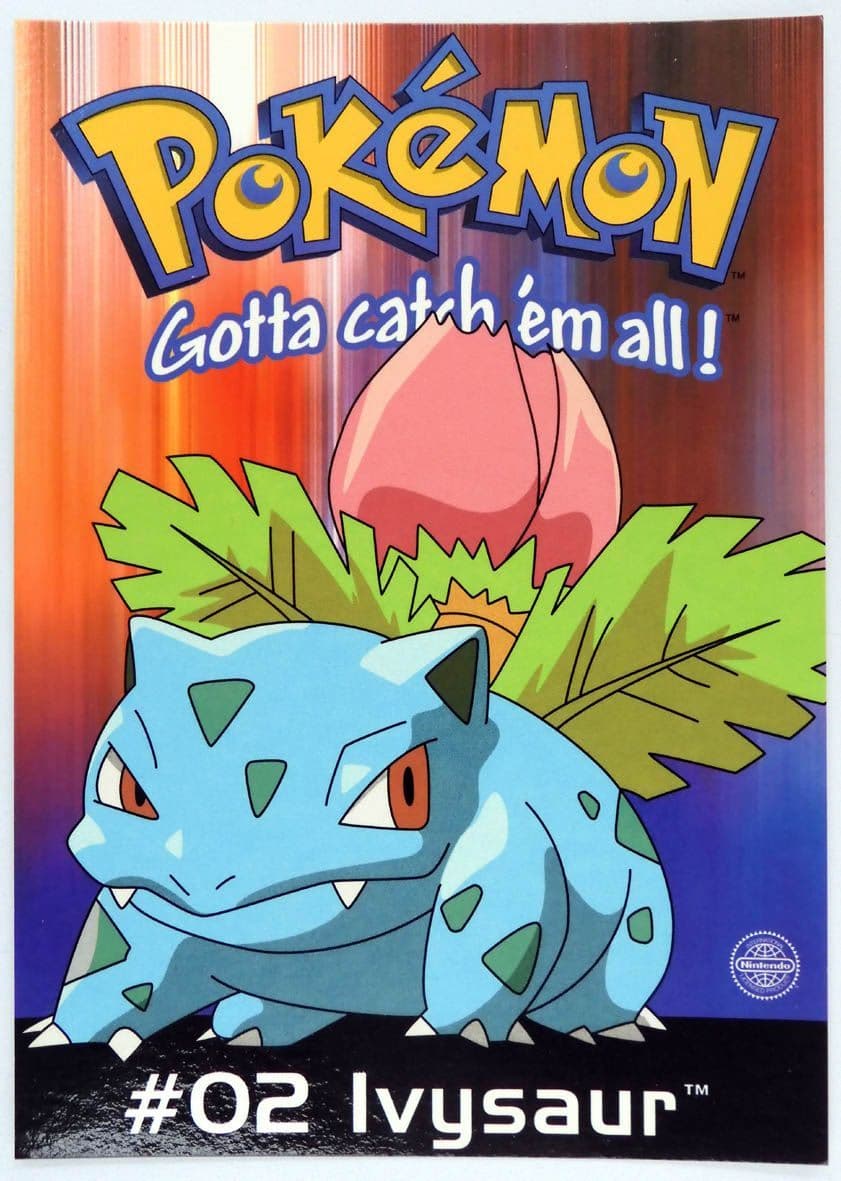 Pokémon - '#02 Ivysaur' Postcard