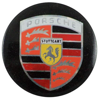 Porsche - 'Logo' Prismatic Button Badge