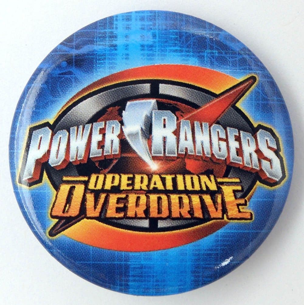 Power Rangers - 'Operation Overdrive' Large Button Badge