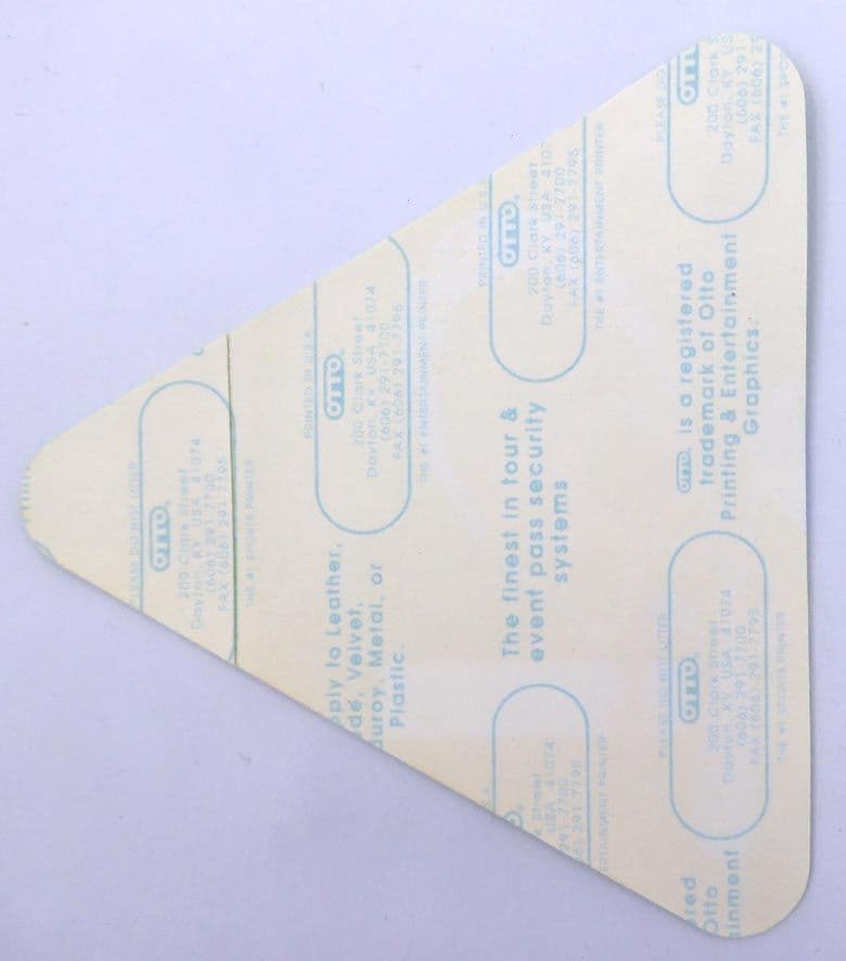 Prince and the New Power Generation - 'Diamonds & Pearls 1992 Guest Green' Backstage Pass