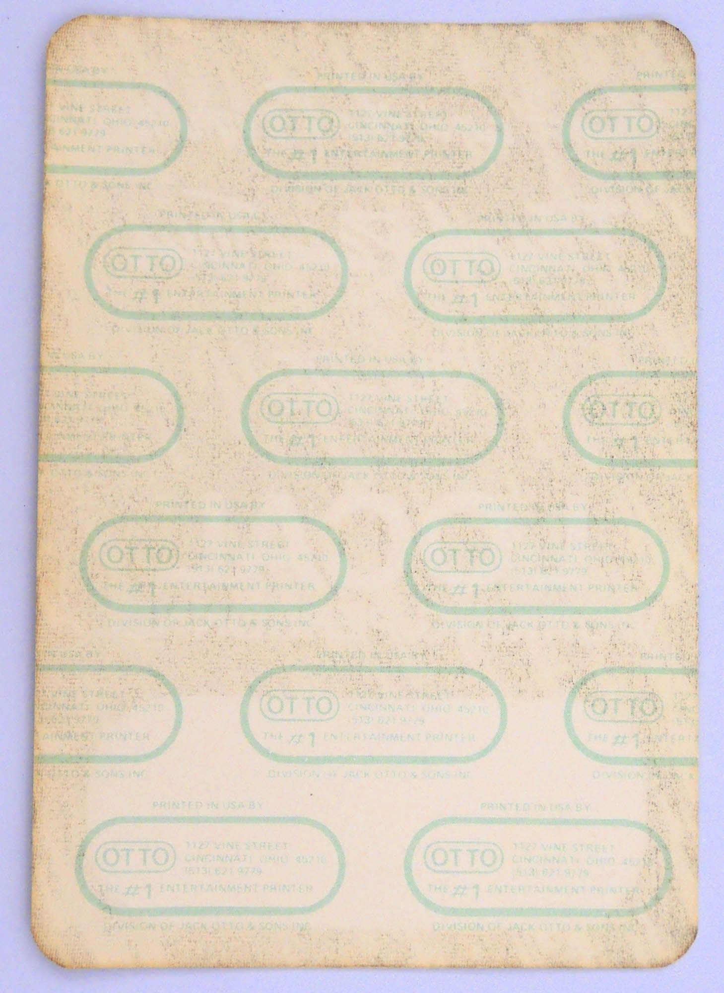 Prince and the Revolution - 'Purple Rain Tour '84-'85 Yellow' OTTO Backstage Pass