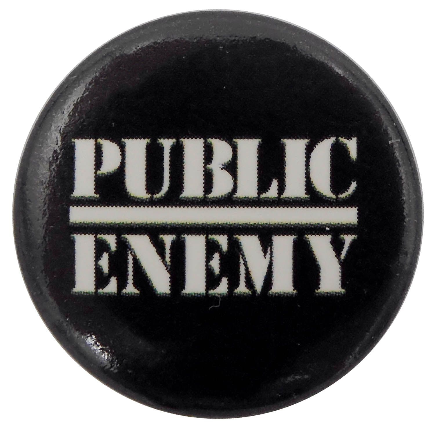 Public Enemy - 'Logo' Button Badge