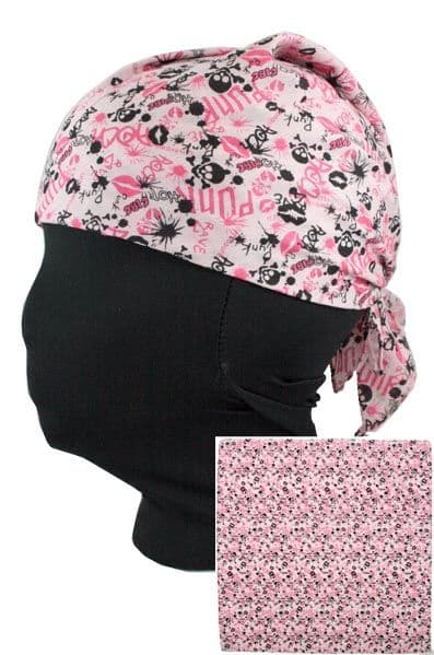 Punk Square Printed Bandana