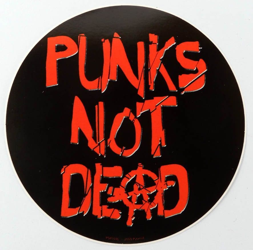 Punks Not Dead - Sticker